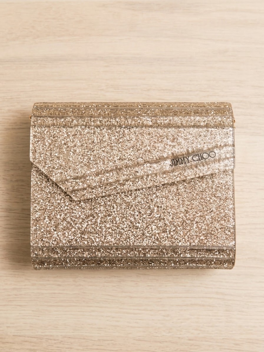 NWT Jimmy Choo Candy Acrylic Clutch